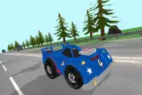 Cartoon Traffic Racing Screen Shot 3