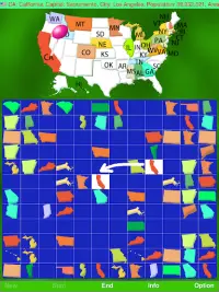 Mapa Solitaire Free - USA Screen Shot 4