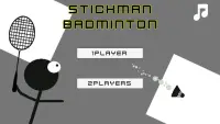 Stickman Badminton League Screen Shot 0