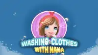 Nana Washing Clothes Screen Shot 1
