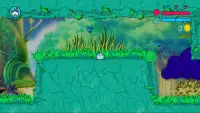 Jumping Slime 2D Platform Game Screen Shot 1