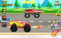 blaze race game and the monster truck Screen Shot 1