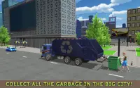 Garbage Truck Simulator PRO 2017 Screen Shot 1