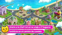 Chef Cat Ava: Topchef fast food juegos de cocinar Screen Shot 2