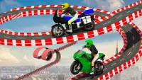 Stunt Bike Impossible Tracks-Race Moto Drive Game Screen Shot 6