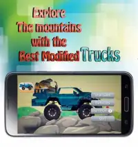 ट्रक पहाड़ पर चढ़ने - खेल Screen Shot 0