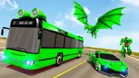 Flying Bus Robot Car Transform Screen Shot 4