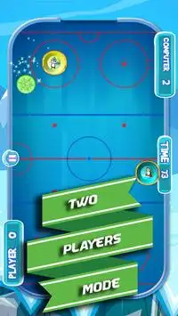 Air Hockey With Penguins Screen Shot 2