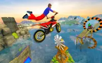 Impossible Bike Track Stunt Games 2021: Free Games Screen Shot 5