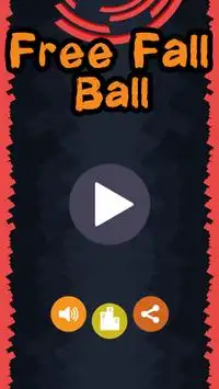 Free Fall Ball Screen Shot 0