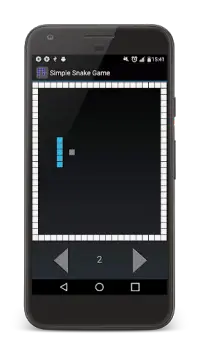 Simple Snake Game Screen Shot 1