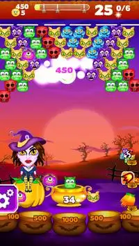 Witches Queen Bubbles Screen Shot 4