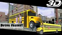 School Bus Driver Sim 3D Free Screen Shot 1