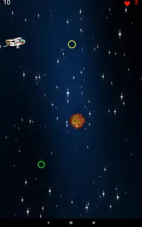 Flying Astronaut Game: 1  Kids simple fun game Screen Shot 2
