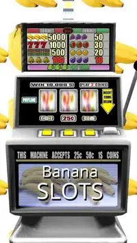 3D Banana Slots - Free Screen Shot 0