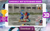 Super Build Best Match Henshin Heroes Screen Shot 1
