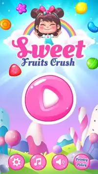 Sweet Fruits Crush Screen Shot 2