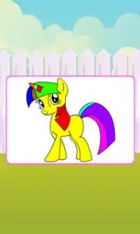 Giochi da colorare Pony Screen Shot 2