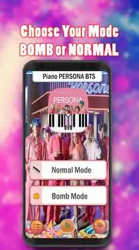 Piano BTS Game - Boy With Luv Screen Shot 2