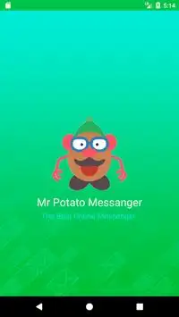 Mr Potato Messenger Screen Shot 0