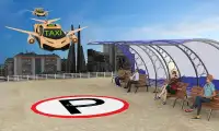 Tương lai Flying Robot Xe Taxi Trò chơi vận tải Screen Shot 1