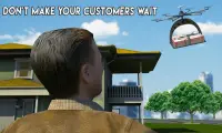 Voando Zangão Pizza Entrega 3D Screen Shot 3