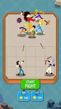 Stickman Warriors - Merge Hero Screen Shot 6