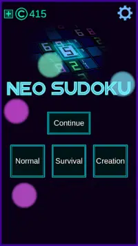 Neo Sudoku Screen Shot 0
