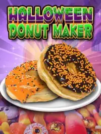 Halloween Donut Maker Cook & Make Candy Fun Game Screen Shot 4