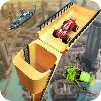 monster truck extreme stunts: vertical mega ramp