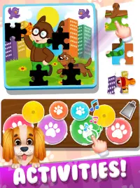 Talking Dog: Cute Puppy Playtime Games Screen Shot 7