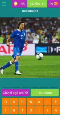 Quiz calciatori 2020 Screen Shot 1