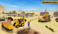 Heavy Construction Mega Road Builder Screen Shot 2