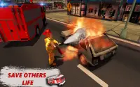 American FireFighter Hero: Fire Truck Simulator Screen Shot 6