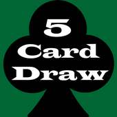 5 Card Draw Poker Solitaire