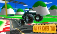 Extreme Toon Car Furious Derby Racing Sim 2018 Screen Shot 0