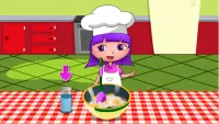 Anna's birthday cake bakery shop - cake maker game Screen Shot 18