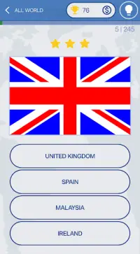 The Flags of the World Quiz Screen Shot 2