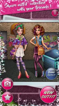 Dress up Game: Dolly Hipsters Screen Shot 4