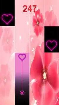 Love Pink Piano Tiles Screen Shot 6