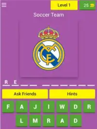Football: Soccer Teams Quiz Screen Shot 5
