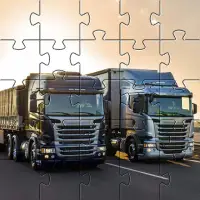 Puzzles Scania P Series Kippe Truck Spiel Kostenlo Screen Shot 5