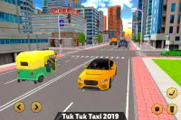 Offroad Tuk Tuk Rickshaw Taxi Sim 2019 Screen Shot 5