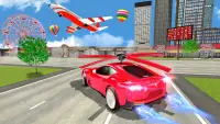 Flying Car Shooting - Car Game Screen Shot 5