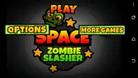 Space Zombie Slasher Screen Shot 0
