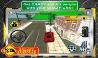 Crazy City Driver 3D Screen Shot 12