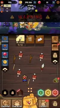 MERGE TRIO : afk adventure RPG Screen Shot 1