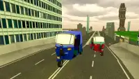 Modern Rickshaw-City Tuk Tuk Rickshaw game Screen Shot 0