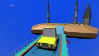 Stunt Car Cartoon Game Screen Shot 1