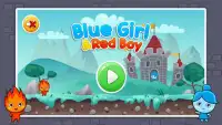 Blue girl and Red Boy Adventure Screen Shot 0